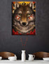Tableau Loup Indien